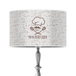 Master Chef 12" Drum Lamp Shade - Poly-film (Personalized)