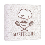 Master Chef Canvas Print - 12x12 (Personalized)