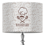 Master Chef 16" Drum Lamp Shade - Fabric (Personalized)