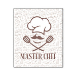 Master Chef Wood Print - 20x24 (Personalized)