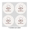 Master Chef 4" Multipurpose Round Labels - Sheet