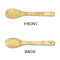 Master Chef Bamboo Spoons - Single Sided - APPROVAL