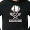 Master Chef Black Hoodie on Model - CloseUp