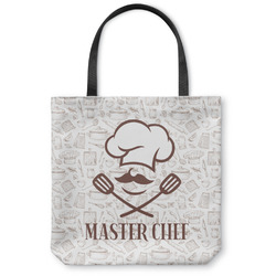 Master Chef Canvas Tote Bag - Large - 18"x18" w/ Name or Text