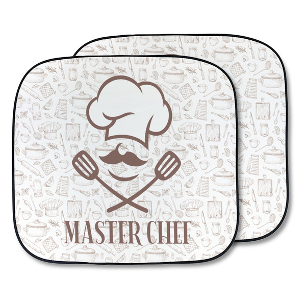 Custom Master Chef Car Sun Shade - Two Piece (Personalized)