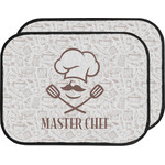 Master Chef Car Floor Mats (Back Seat) w/ Name or Text