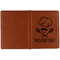 Master Chef Cognac Leather Passport Holder Outside Single Sided - Apvl