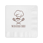 Master Chef Coined Cocktail Napkins (Personalized)