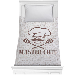 Master Chef Comforter - Twin XL w/ Name or Text