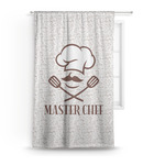 Master Chef Curtain - 50"x84" Panel (Personalized)