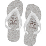 Master Chef Flip Flops - Large w/ Name or Text