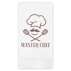 Master Chef Guest Napkins - Full Color - Embossed Edge (Personalized)