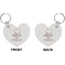 Master Chef Heart Keychain (Front + Back)