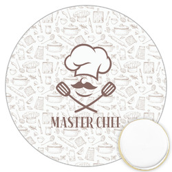 Master Chef Printed Cookie Topper - 3.25" (Personalized)