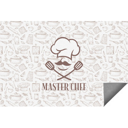 Master Chef Indoor / Outdoor Rug - 8'x10' w/ Name or Text