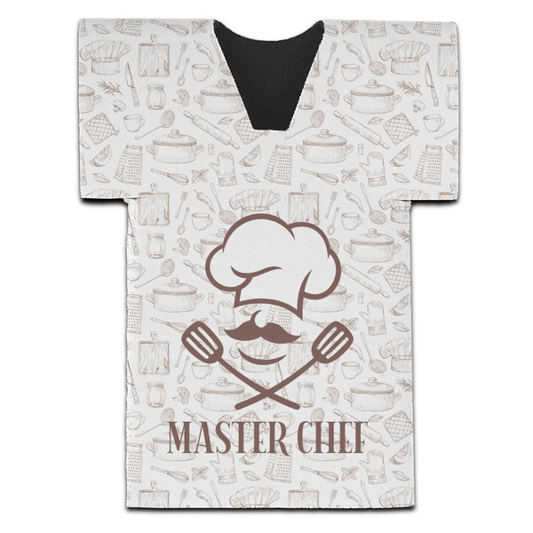 Custom Master Chef Jersey Bottle Cooler (Personalized)