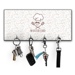 Master Chef Key Hanger w/ 4 Hooks w/ Name or Text