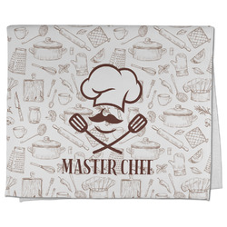 Master Chef Kitchen Towel - Poly Cotton w/ Name or Text