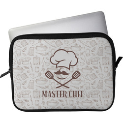 Master Chef Laptop Sleeve / Case - 13" w/ Name or Text