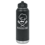 Master Chef Water Bottles - Laser Engraved - Front & Back (Personalized)