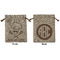 Master Chef Medium Burlap Gift Bag - Front and Back