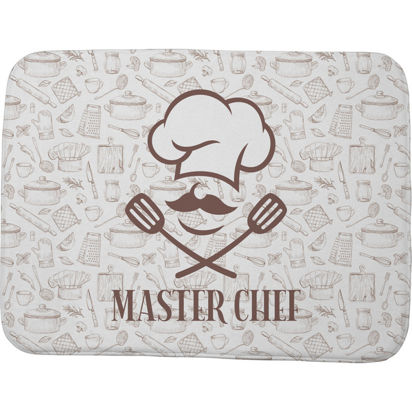 Custom Master Chef Memory Foam Bath Mat - 48"x36" w/ Name or Text