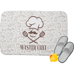 Master Chef Memory Foam Bath Mat - 34"x21" w/ Name or Text