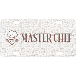 Master Chef Mini / Bicycle License Plate (4 Holes) (Personalized)