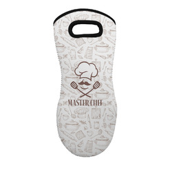 Master Chef Neoprene Oven Mitt - Single w/ Name or Text