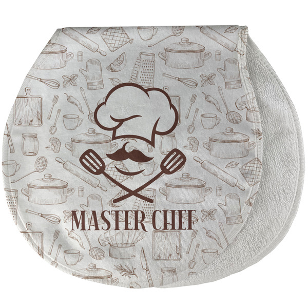 Custom Master Chef Burp Pad - Velour w/ Name or Text