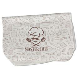 Master Chef Burp Cloth - Fleece w/ Name or Text