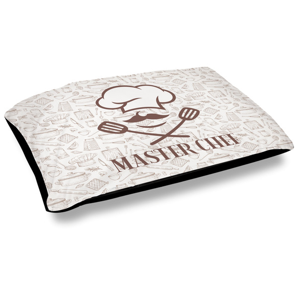 Custom Master Chef Outdoor Dog Bed - Large (Personalized)