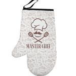 Master Chef Left Oven Mitt w/ Name or Text