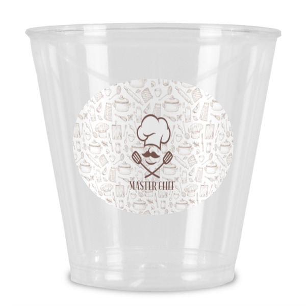 Custom Master Chef Plastic Shot Glass (Personalized)