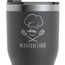 Master Chef RTIC Tumbler - Black - Engraved Front & Back (Personalized)