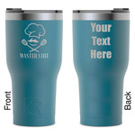 Master Chef RTIC Tumbler - Dark Teal - Laser Engraved - Double-Sided (Personalized)