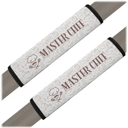 Master Chef Seat Belt Covers (Set of 2) (Personalized)