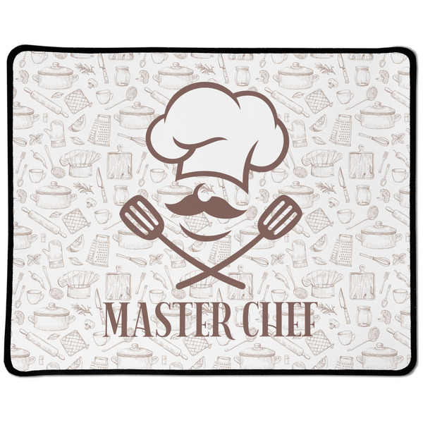 Custom Master Chef Large Gaming Mouse Pad - 12.5" x 10" (Personalized)