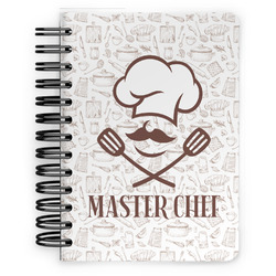 Master Chef Spiral Notebook - 5x7 w/ Name or Text