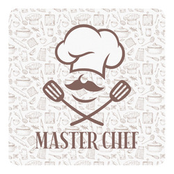 Master Chef Square Decal - Medium w/ Name or Text