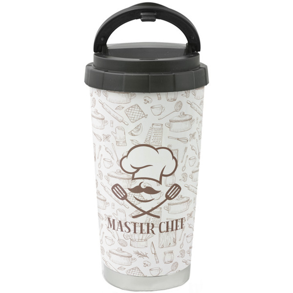 Custom Master Chef Stainless Steel Coffee Tumbler (Personalized)