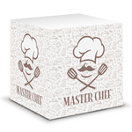 Master Chef Sticky Note Cube w/ Name or Text