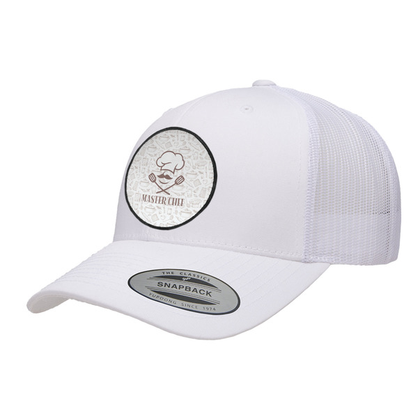 Custom Master Chef Trucker Hat - White (Personalized)