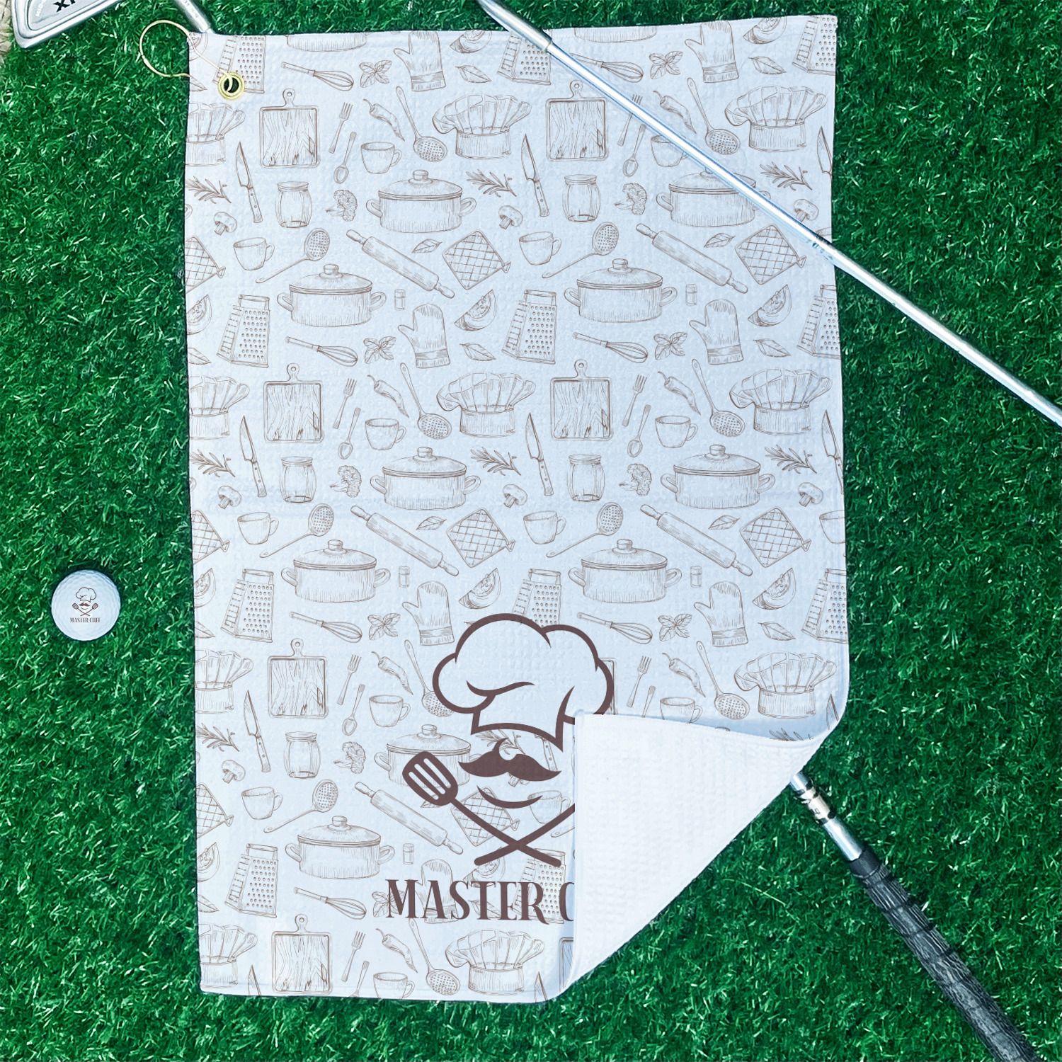 https://www.youcustomizeit.com/common/MAKE/4519519/Master-Chef-Waffle-Weave-Golf-Towel-In-Context.jpg?lm=1651267996