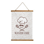 Master Chef Wall Hanging Tapestry - Tall (Personalized)
