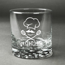 Master Chef Whiskey Glass (Single) (Personalized)