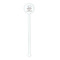 Master Chef White Plastic 5.5" Stir Stick - Round - Single Stick