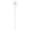 Master Chef White Plastic 7" Stir Stick - Round - Single Stick