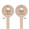 Master Chef Wooden 6" Stir Stick - Round - Double Sided - Front & Back