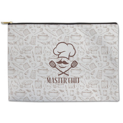 Master Chef Zipper Pouch - Large - 12.5"x8.5" w/ Name or Text